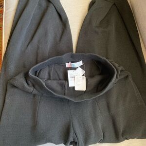 Free People black sweater Pants